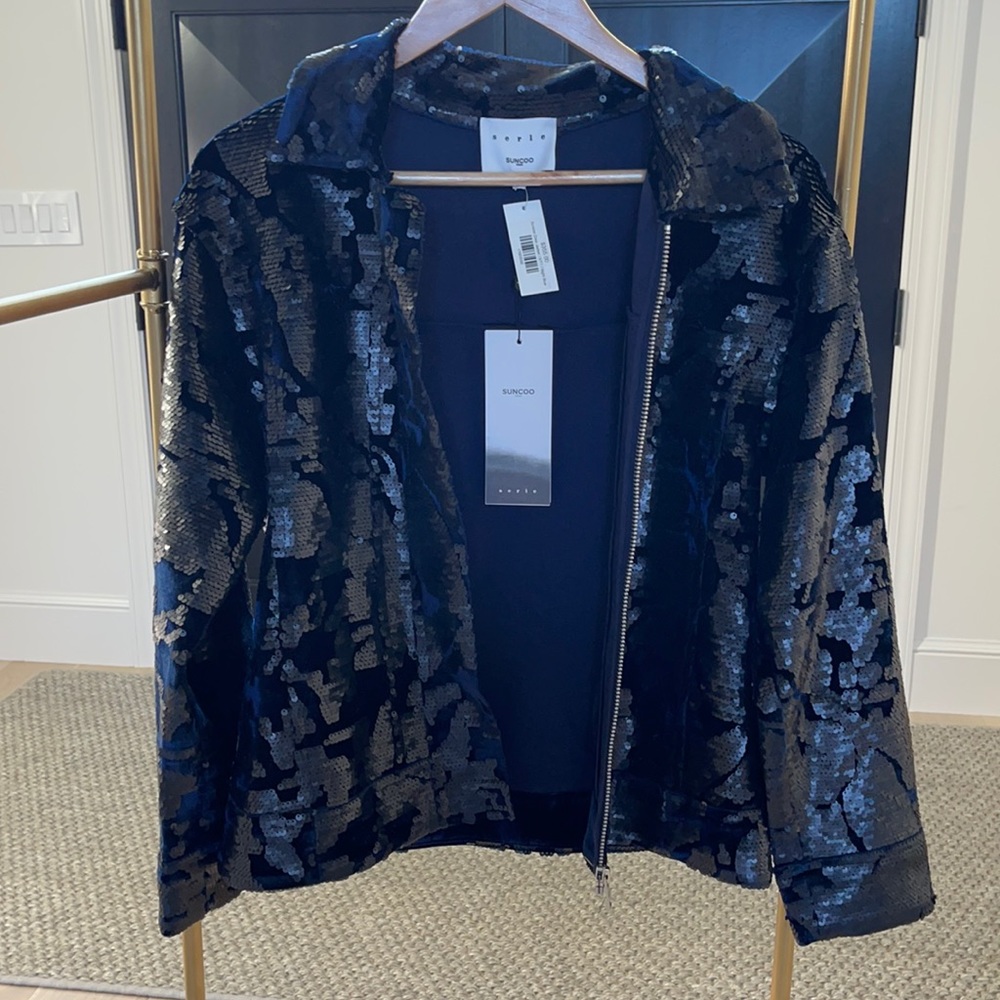 sequin jacket